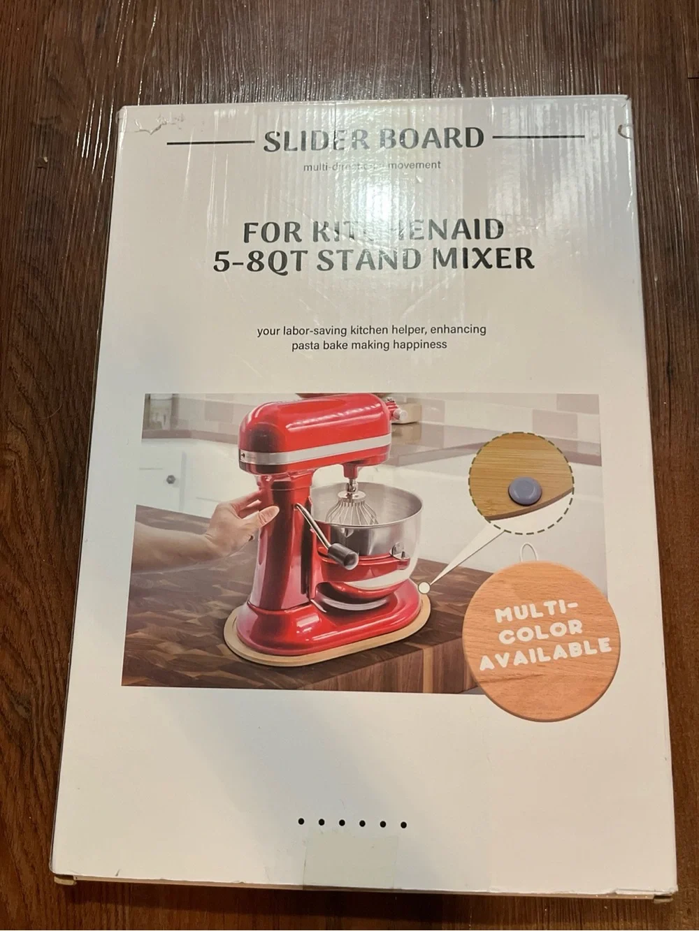 KitchenAid Black Slider Board For Standing Countertop Mixer 5-8qt